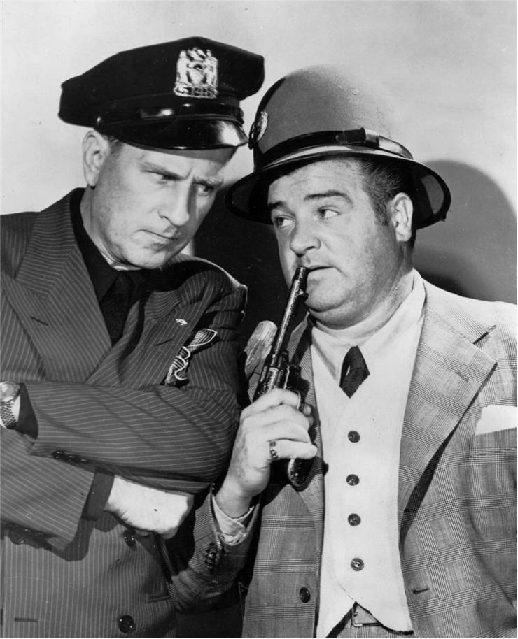 Photo of Bud Abbott and Lou Costello