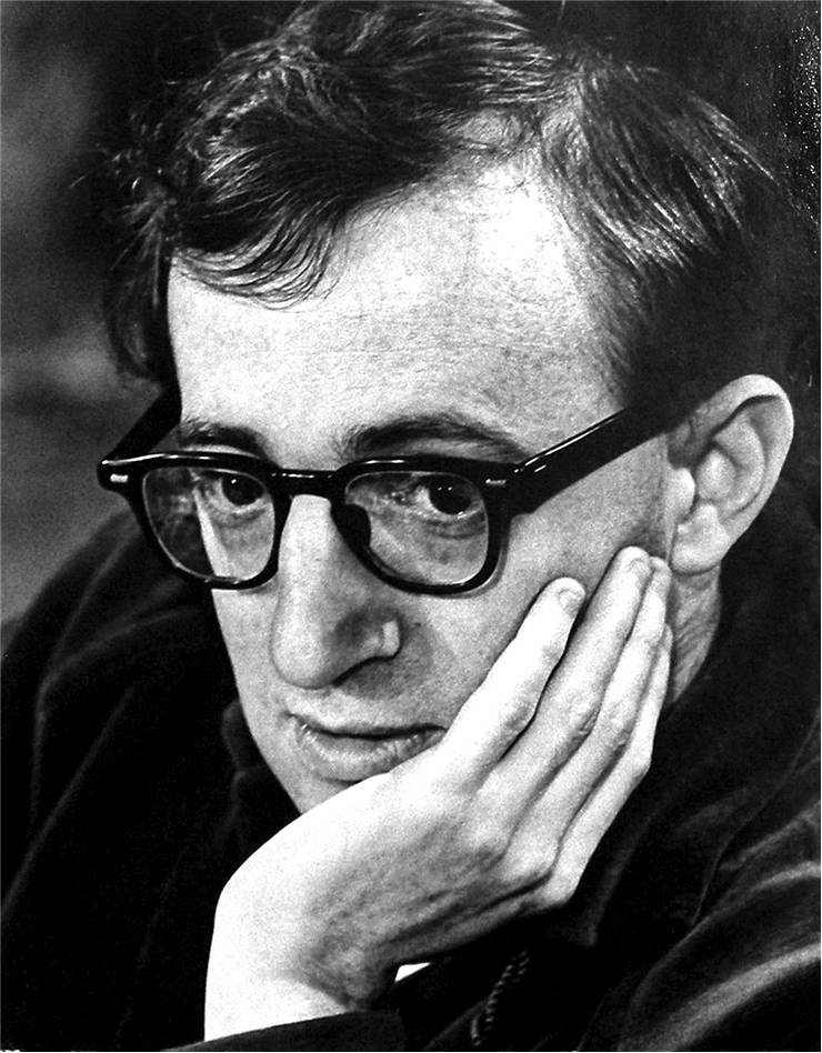 Publicity photo of Woody Allen