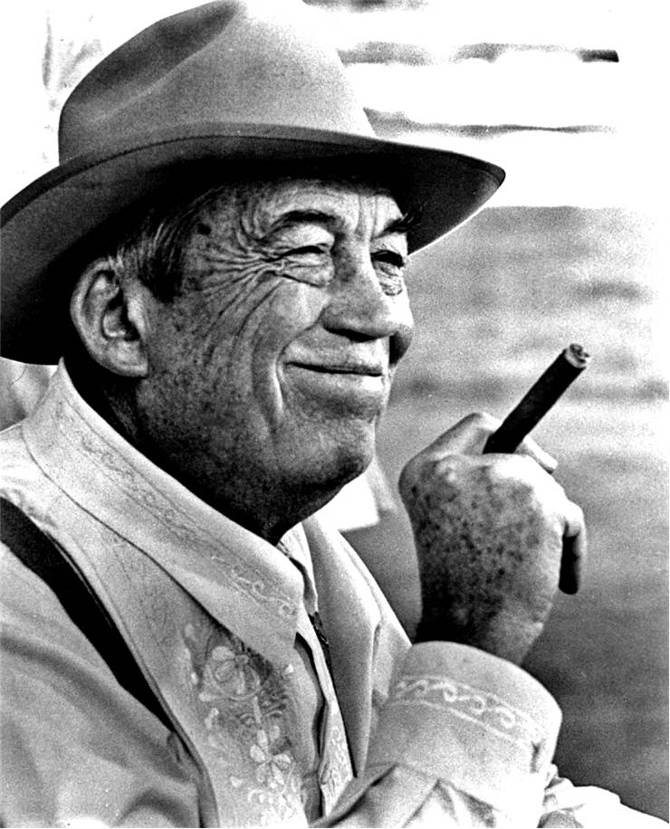 Publicity photo of John Huston