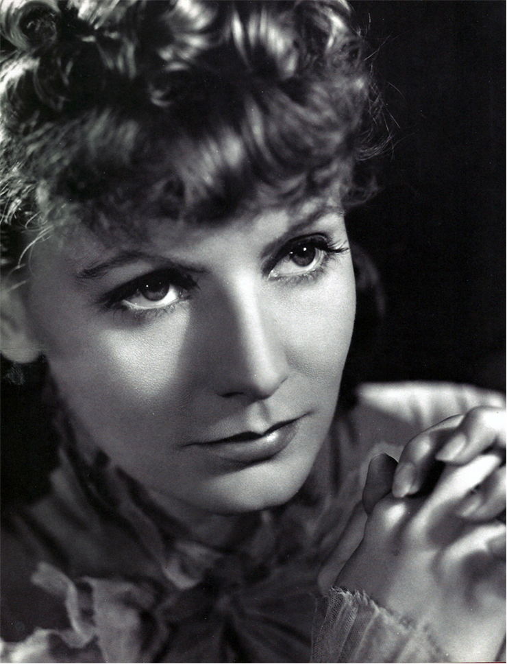 Greta Garbo in a publicity still for film Anna Karenina